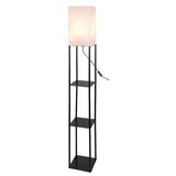 Rabalux Bronn stajaća svjetiljka E27 40W crna/bijela | shoptok.hr