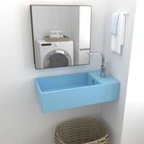  Kupaonski umivaonik keramički svjetloplavi | shoptok.hr