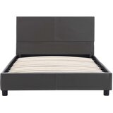  Okvir za krevet od umjetne kože sivi 90 x 200 cm | shoptok.hr