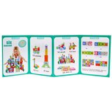  Set drvenih kocki sa slovima i brojevima - 100 kom | Shoptok.si