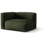 Micadoni zelen modul za sedežno garnituro iz tkanine bouclé (levi kot) martina – home | Shoptok.si