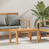 vidaXL Smeđa 70 x 40 x 36 cm Masivna tikovina | shoptok.hr