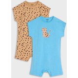 Sinsay Pamučni rampersi s motivom mačke 2 pack | shoptok.hr