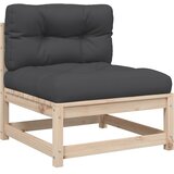 3-dijelni set vrtnih sofa od masivne borovine s jastucima | shoptok.hr