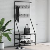 vidaXL Stalak za odjeću i cipele boja hrasta 80x40x184 cm Cijene