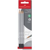 Olovka GRAFITNA HB S GUMICOM GRIP 2001 PK3 FABER CASTELL 117298 BLISTER | shoptok.hr