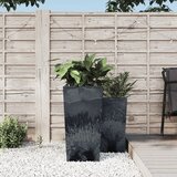 vidaXL Korito z odstranljivo notranjostjo antracit 21/49 L PP beton Cene