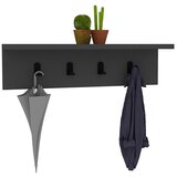  Zidni vešak AYLA 14x60 cm antracit | Eponuda.com