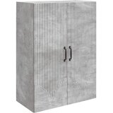 vidaXL Omara za steno Betonsko siva 66 x 34,5 x 90 cm Inženirski les, (5000246932) | Shoptok.si