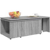  Klubska mizica siva sonoma 150x50x35 cm inženirski les, (20712473) | Shoptok.si