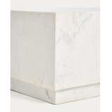 Kave Home Bijeli mramorni stolić za kavu 50x100 cm Sorein – | shoptok.hr