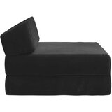 SOFA na razvlačenje Crna 60 x 70 x 41 cm Tkanina | Shoptok.si