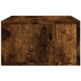  Zidni noćni ormarići 2 kom dimljenog hrasta 35x35x20 cm | shoptok.hr