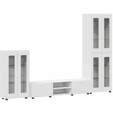  Set TV komoda FLORIN 3 kom. Bijelo Konstruirano drvo | shoptok.hr