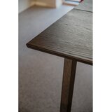 Rowico Raztegljiva jedilna miza z mizno ploščo v hrastovem dekorju 90x180 cm Melfort – | Shoptok.si