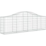  Lučne gabionske košare 2 kom 200x30x60/80 cm pocinčano željezo Cijene