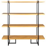 Dutchbone Knjižna omara v dekorju hrasta 140x146 cm Class - Dutchbone Cene