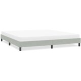  Okvir kreveta bez madraca svijetlo sivi 200x210 cm baršun | shoptok.hr
