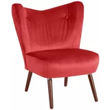 Max Winzer Crvena fotelja Sari Velvet