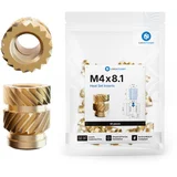 Threaded Inserts M4 Standard, M4 x 8.1 (50 pcs)