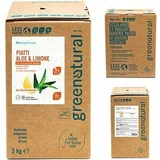 Greenatural Detergent za pomivanje posode aloe vera in limona - 5 kg