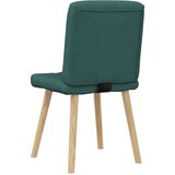  Jedilni stoli 4 kosi temno zelene tkanine, (21822167) | Shoptok.si
