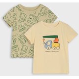 Sinsay Pamučne majice s tiskom vozila 2 pack | shoptok.hr