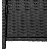 Vrtni ormarić za pohranu crni 55 x 59 x 80 cm od poliratana | shoptok.hr
