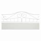 Kondela Kovinska postelja, bela, 90x200, DAINA | Shoptok.si