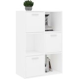 Ormarić za knjige bijeli 60 x 29,5 x 90 cm konstruirano drvo | shoptok.hr