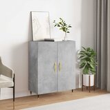  Komoda siva boja betona 69,5x34x90 cm od konstruiranog drva Cijene