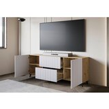 Livetastic Nizka Omarica Phuket, Bela, Barva Hrasta | Shoptok.si