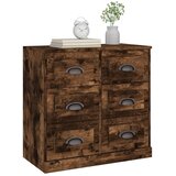  Komoda boja dimljenog hrasta 70x35,5x67,5 cm konstruirano drvo | Eponuda.ba