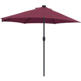  Vrtni suncobran Bordeaux Crvena 294 x 150 x 224 cm | shoptok.hr