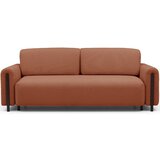 ELTAP Sklopiva/s prostorom za odlaganje sofa od bouclé tkanine boja terakote 244 cm Arcadova – Cijene