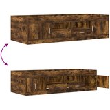  Okvir kreveta s pohranom s ladicama Dimljeni hrast 80 x 200 cm | Eponuda.com
