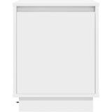  Noćni ormar Bijelo 39 x 34,5 x 50 cm Konstruirano drvo | shoptok.hr