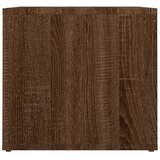 Maison Chic Noćni ormarić Smeđi hrast 41 x 40 x 36 cm od konstruiranog drva | shoptok.hr