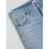 Reserved - Slim traperice isprana izgleda - plava | shoptok.hr