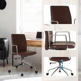 MID.YOU Pisarniški Stol Vemona 30, Rjava | Shoptok.si