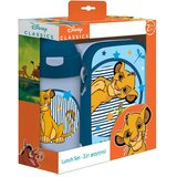 Disney Classics Set za užinu Lion King 563078 plavi Cene