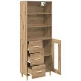  Highboard Umjetnički hrast 69,5 x 34 x 180 cm Konstruirano drvo | shoptok.hr
