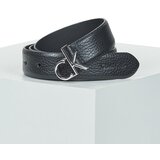 Calvin Klein Jeans CK LOGO BUCKLE BELT3.0_PBL Crna | shoptok.hr