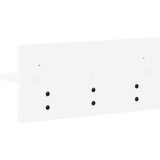  Vješalica za kapute na zidu Zidne Bijelo 40 x 10,5 x 18 cm | shoptok.hr