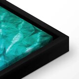  Slika - A shoal of dark fish 60x40 U crnom drvenom okviru | shoptok.hr
