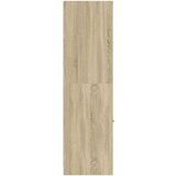 vidaXL Ormarić za lijekove boja hrasta sonome 30x41x144,5 cm drveni | shoptok.hr