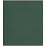  The Living Store Balkonsko platno zeleno 120x700 cm 100 % poliestrski oxford - Balkonsko Platno, (21498493) | Shoptok.si