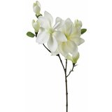 Atmosphera dekorativni cvet magnolia 25X13X79CM pes/plastika/metal bela 116021 Cene