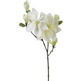 Atmosphera dekorativni cvet magnolia 25X13X79CM pes/plastika/metal bela 116021