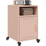vidaXL Nočna omarica 2 kosa roza 36x39x59 cm jeklo | Shoptok.si